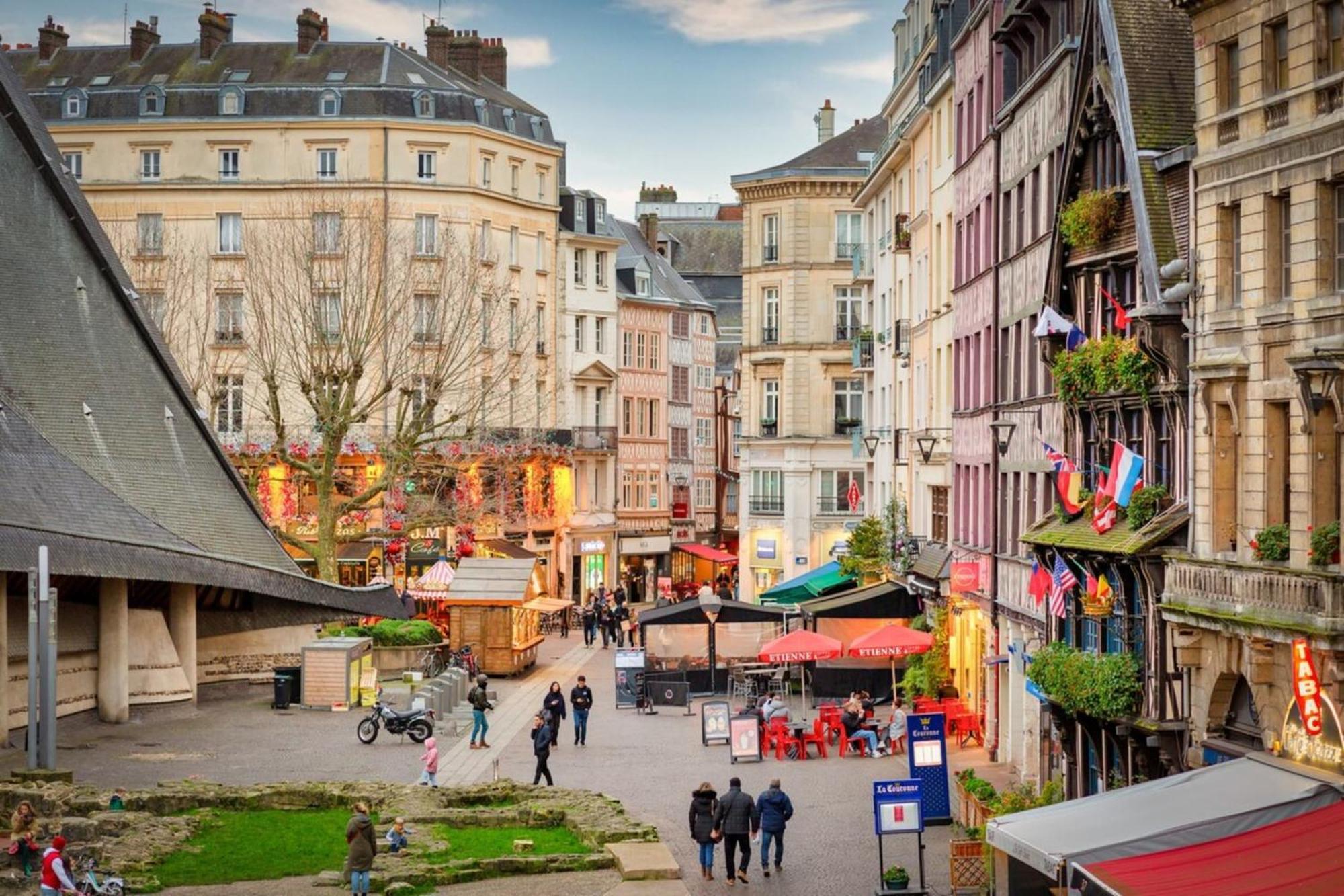 Vieux Marche Sublime Appartement Avec Ascenseur ルーアン エクステリア 写真